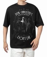 Ghadzi Real Gangster’s Money Power Respect Black T-Shirt