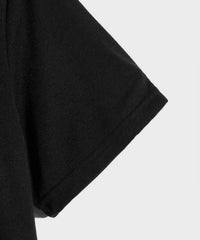 Ghadzi Astronaut Oversized Printed Graphic Black T-Shirt